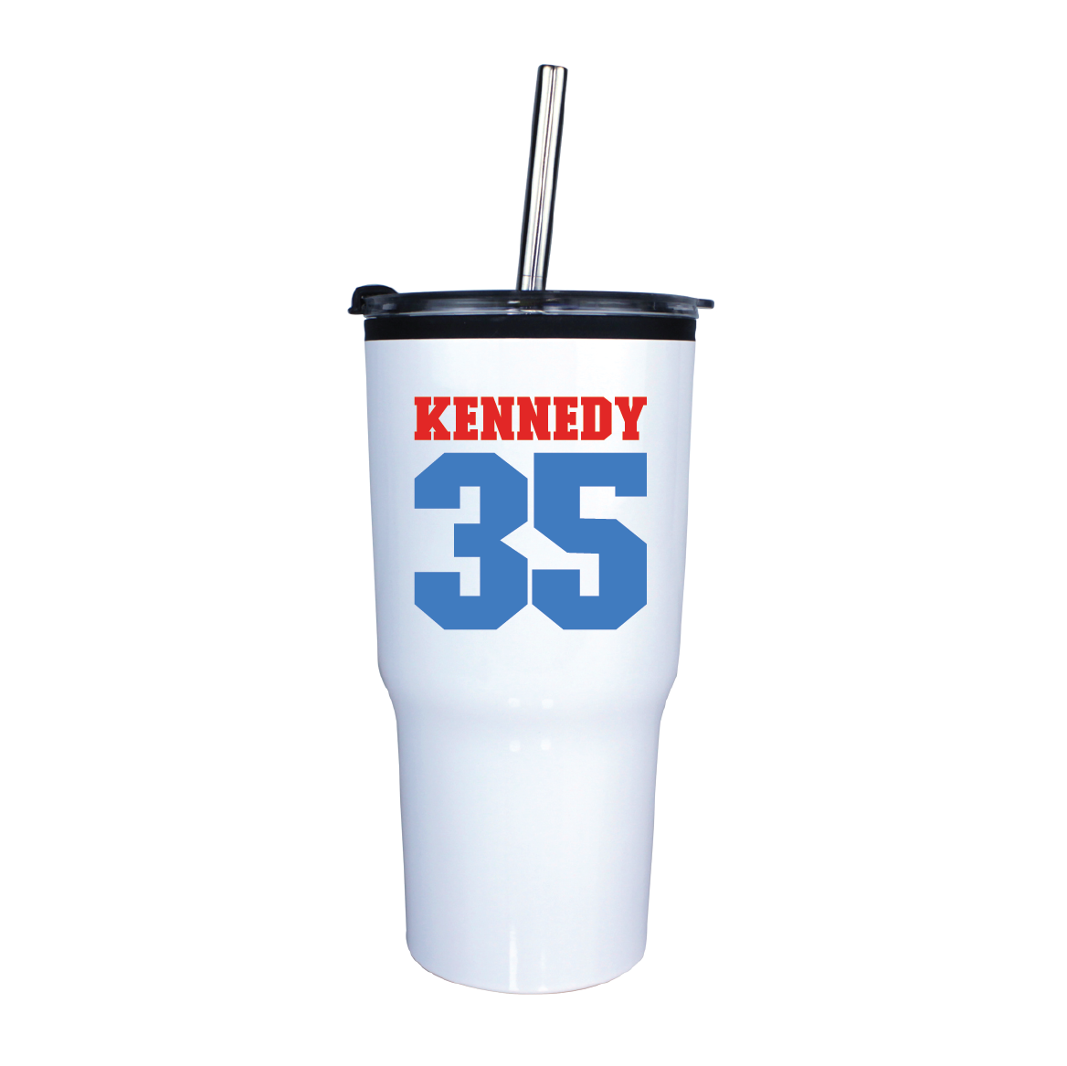 JFK 35 Straw Tumbler