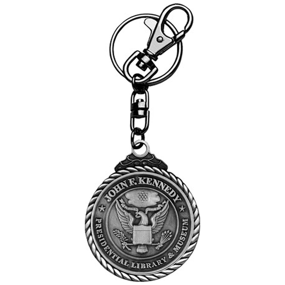 Presidential Seal Pewter Keychain