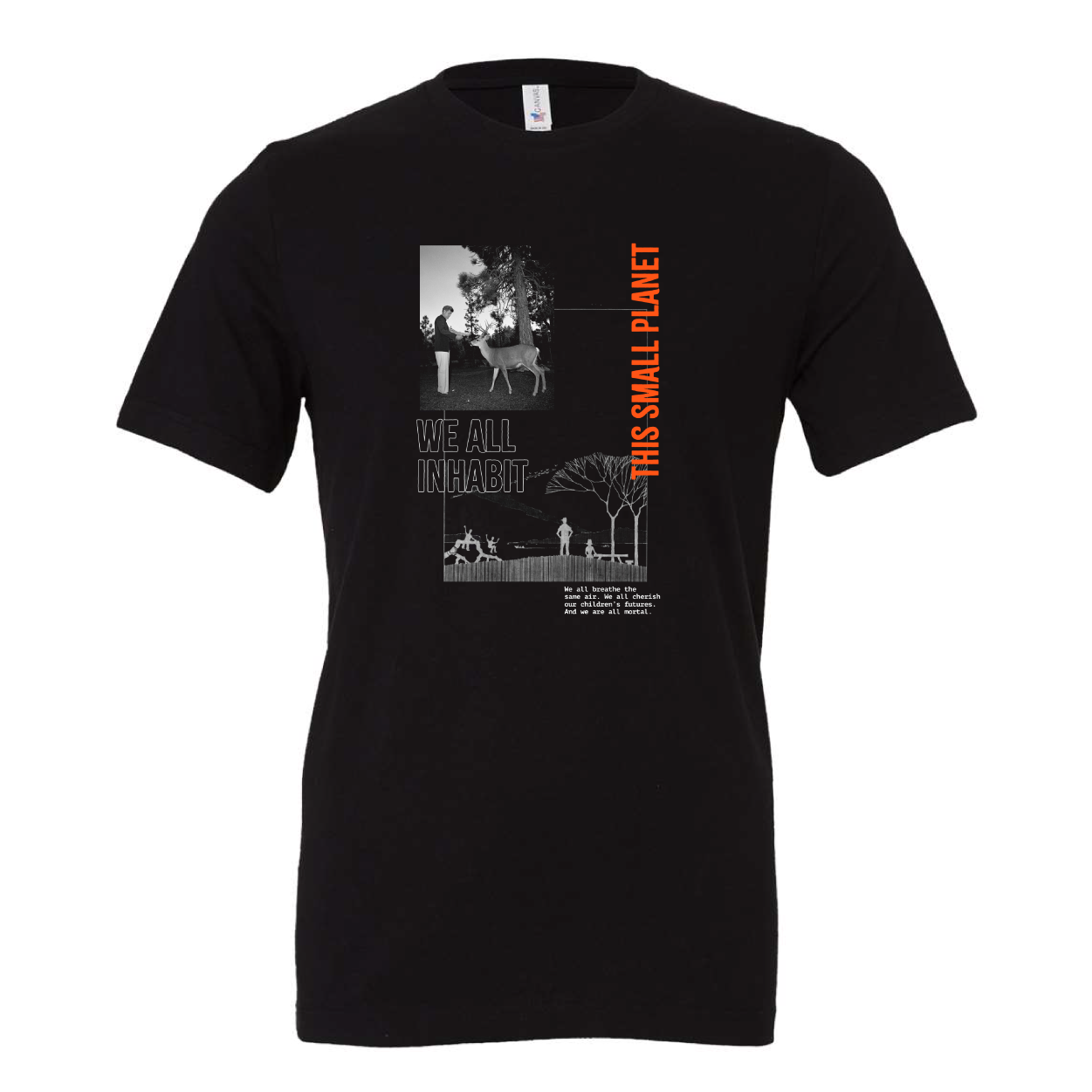 Small Planet Short Sleeve Adult Tee