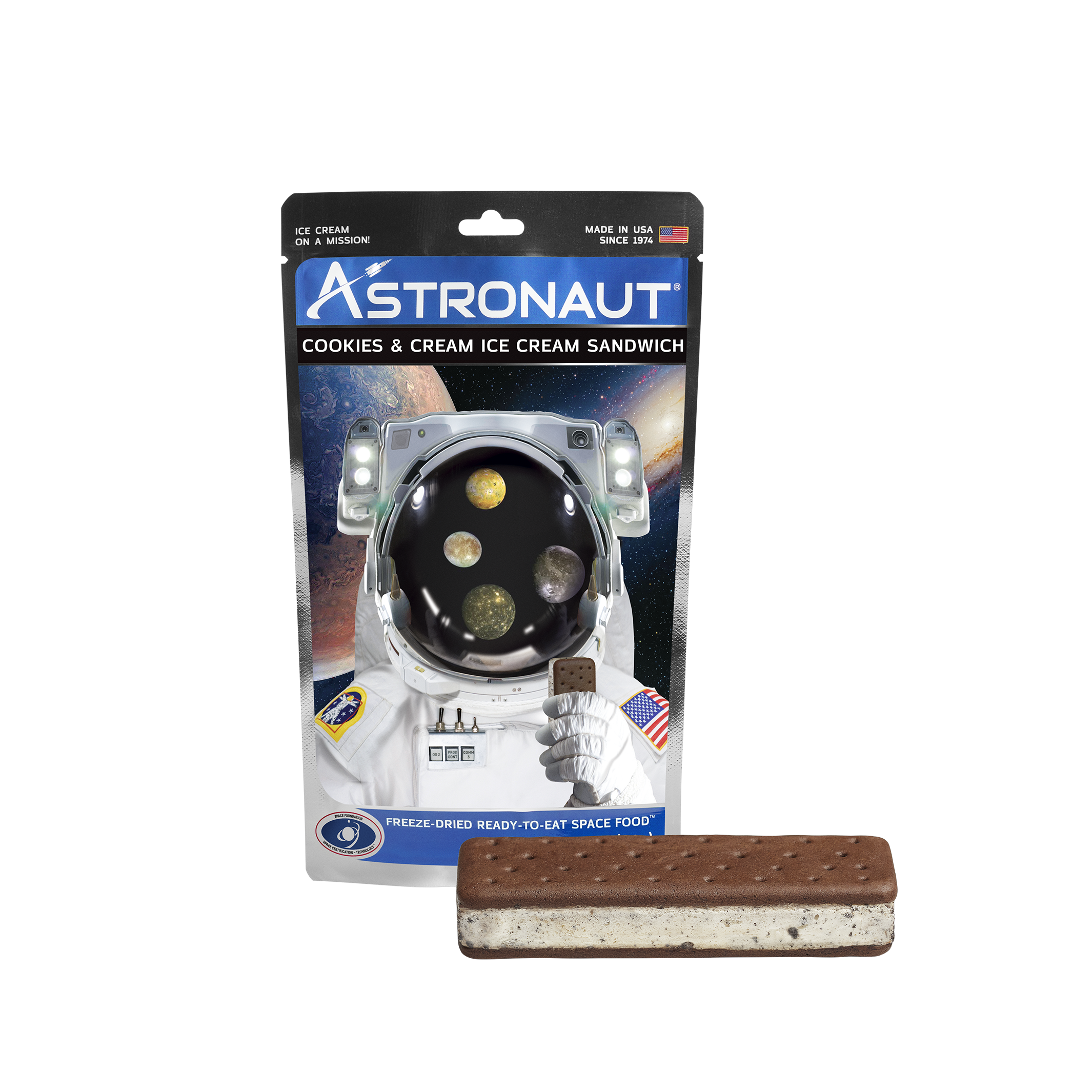 Cookies N' Cream Astronaut Ice Cream