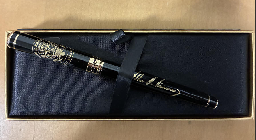 JFK Rollerball Pen w/Gift Box