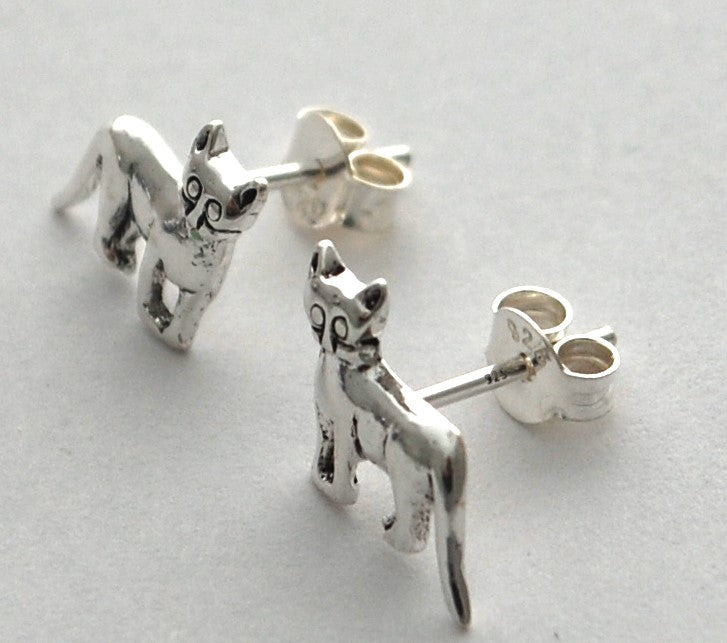 Clinton's Socks the Cat Earrings