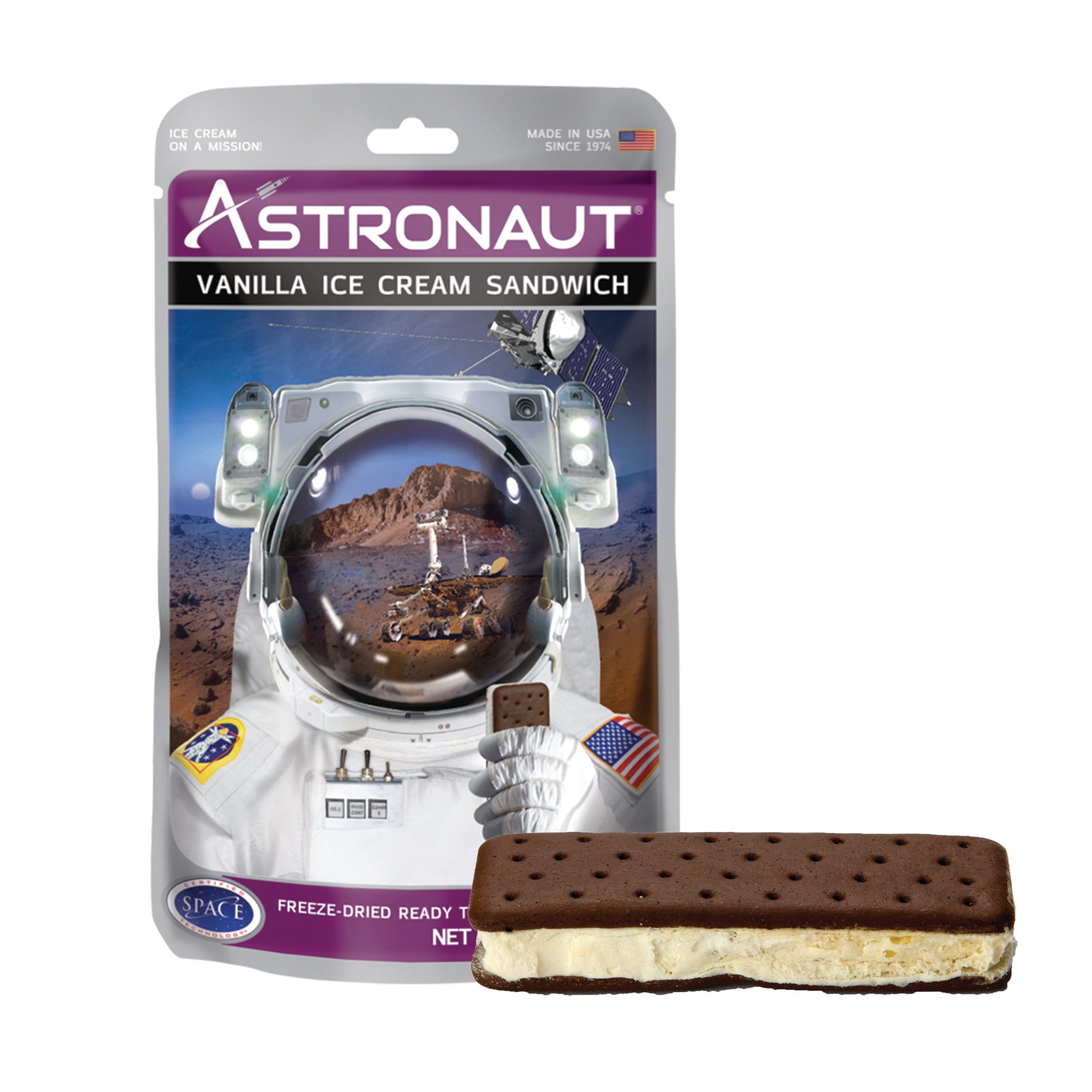Vanilla Astronaut Ice Cream