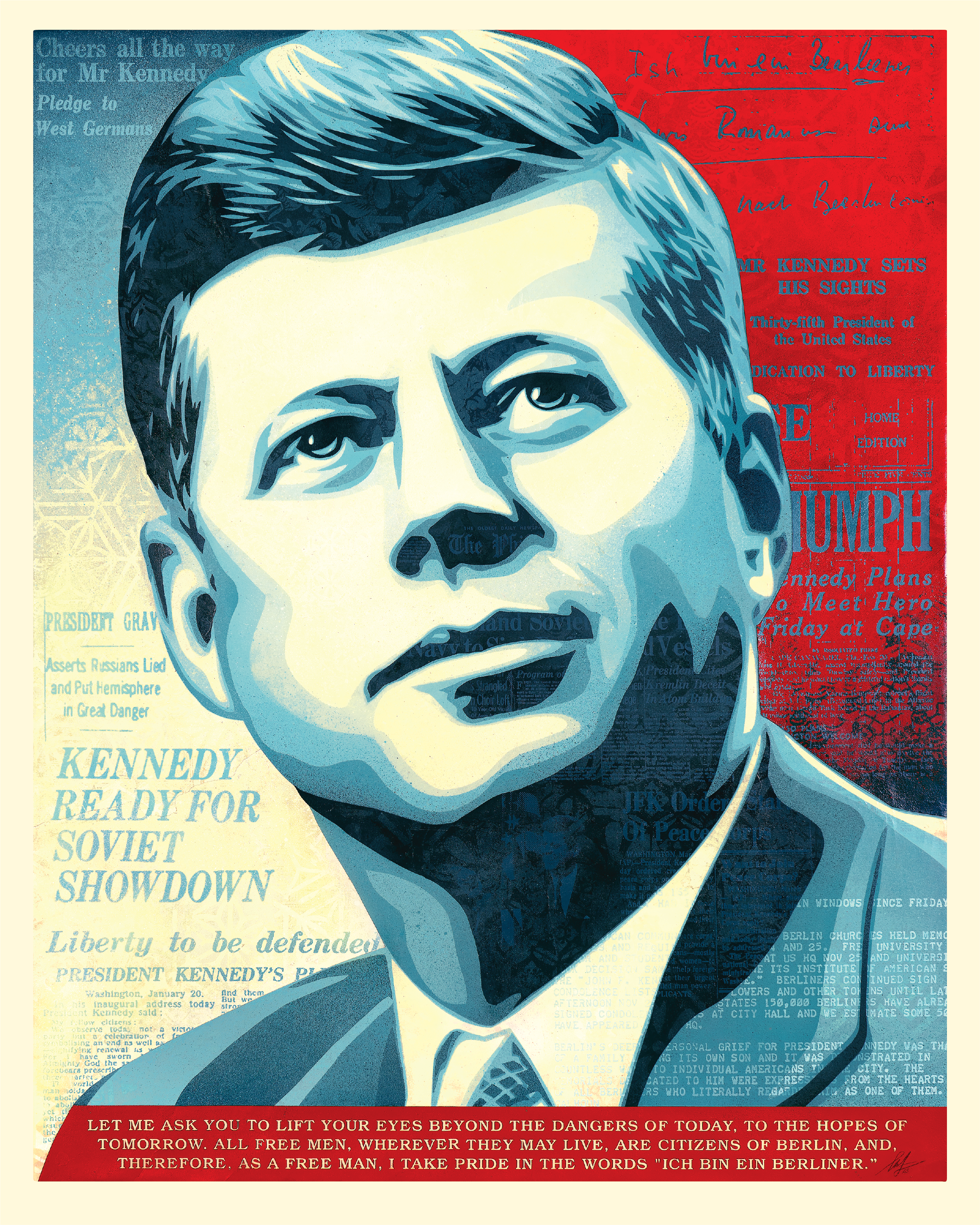 JFK at the Berlin Wall: A Limited-Edition Collection