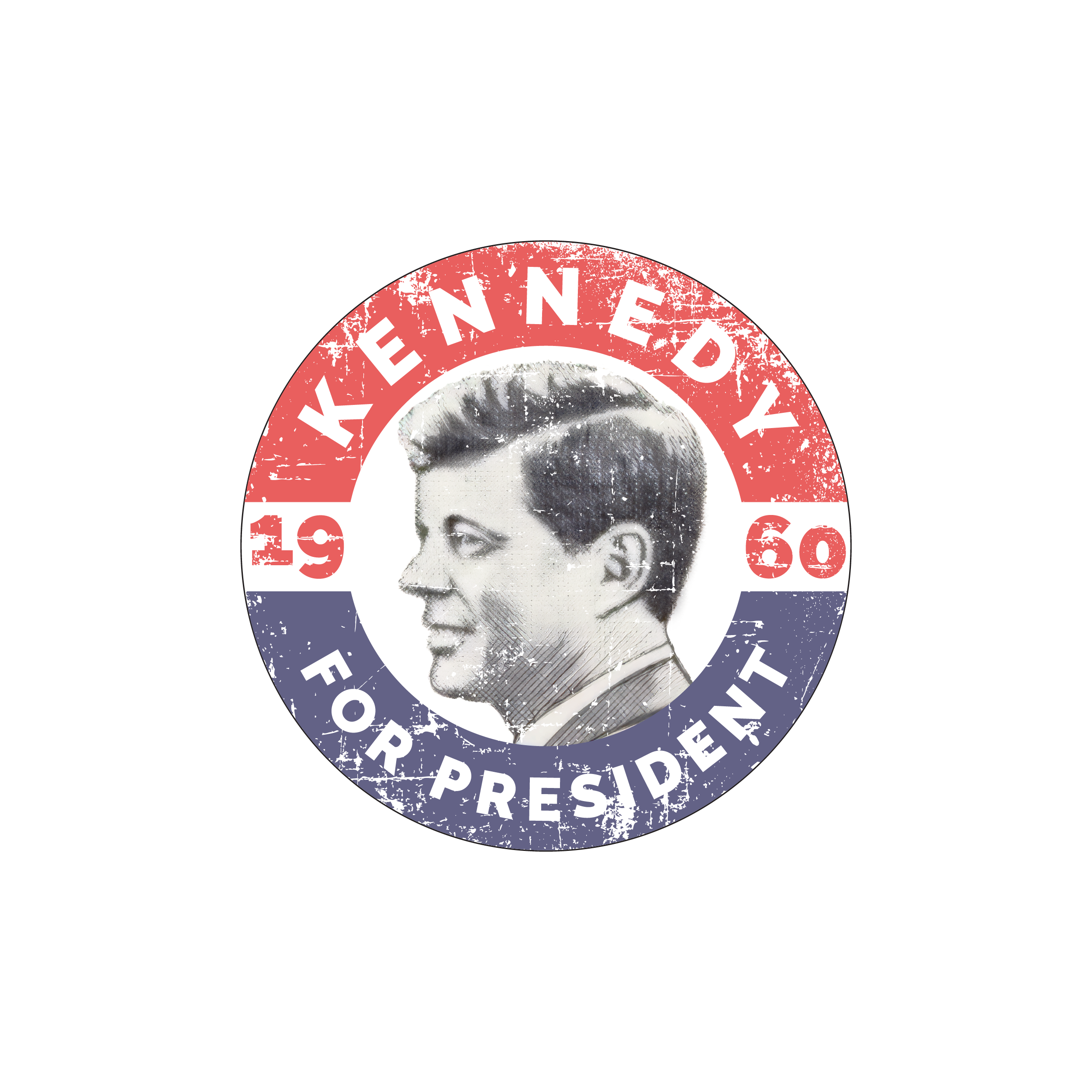 Kennedy for President Button