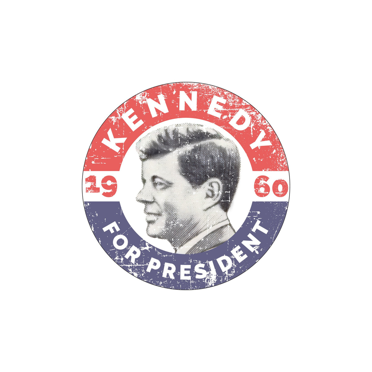 BUTTON CAMPAIGN KENNEDY FOR PRESIDENT