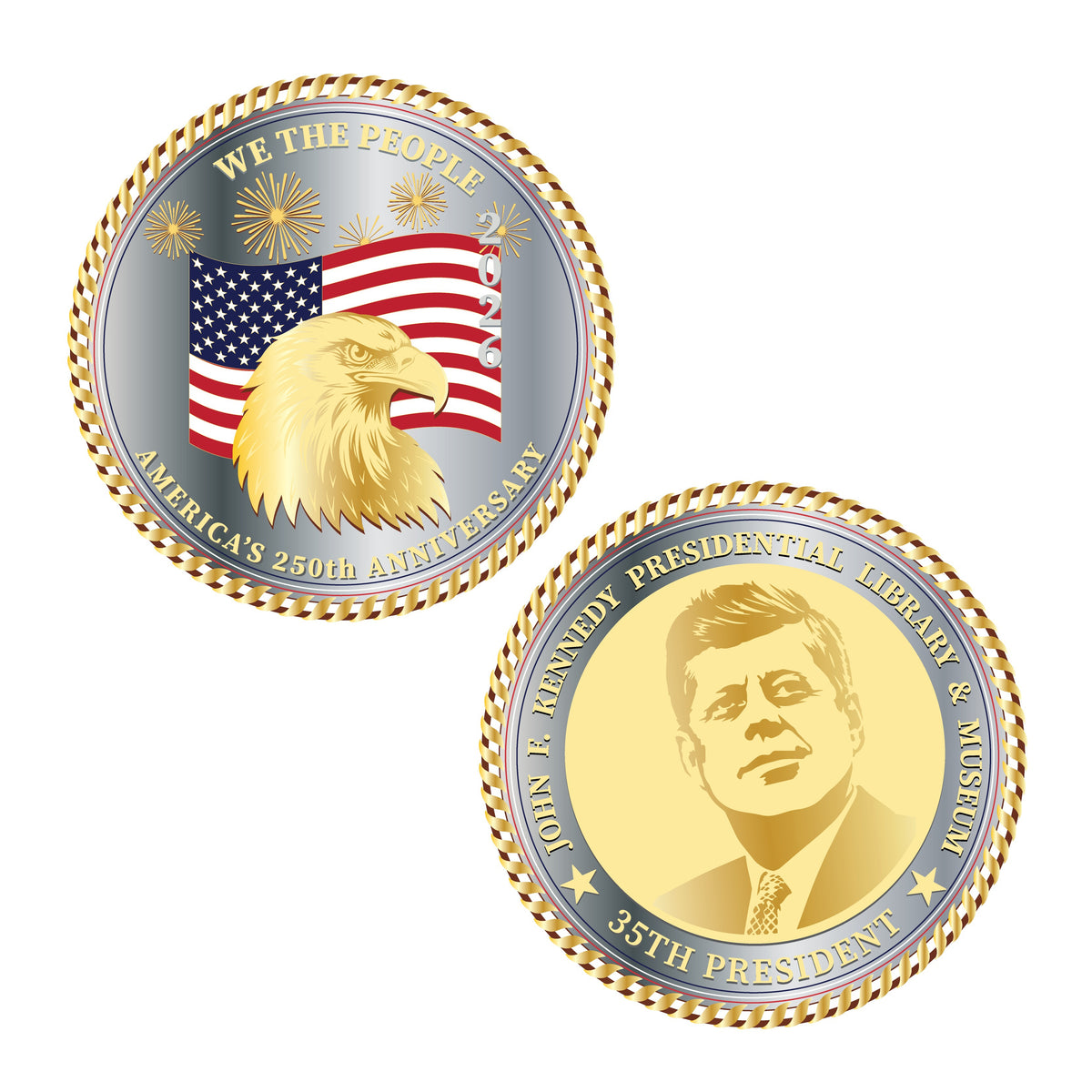 COIN JFK 250TH ANNIVERSARY