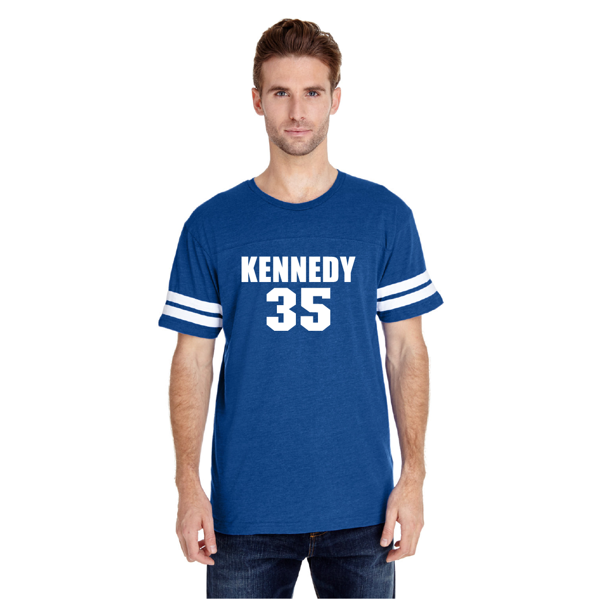Adult Tee Football Stripe Kennedy 35