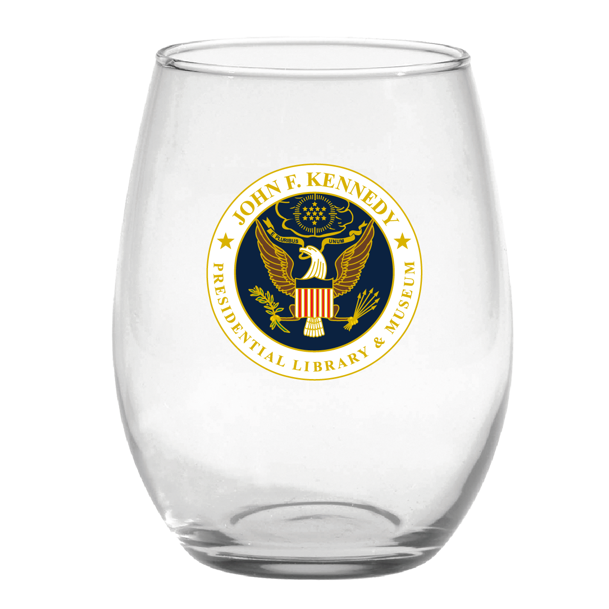 Presidential Seal Wine Glass