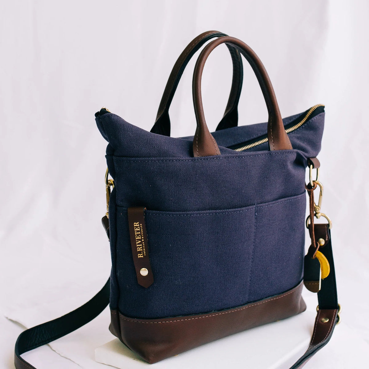 R.Riveter Otto Handbag Navy