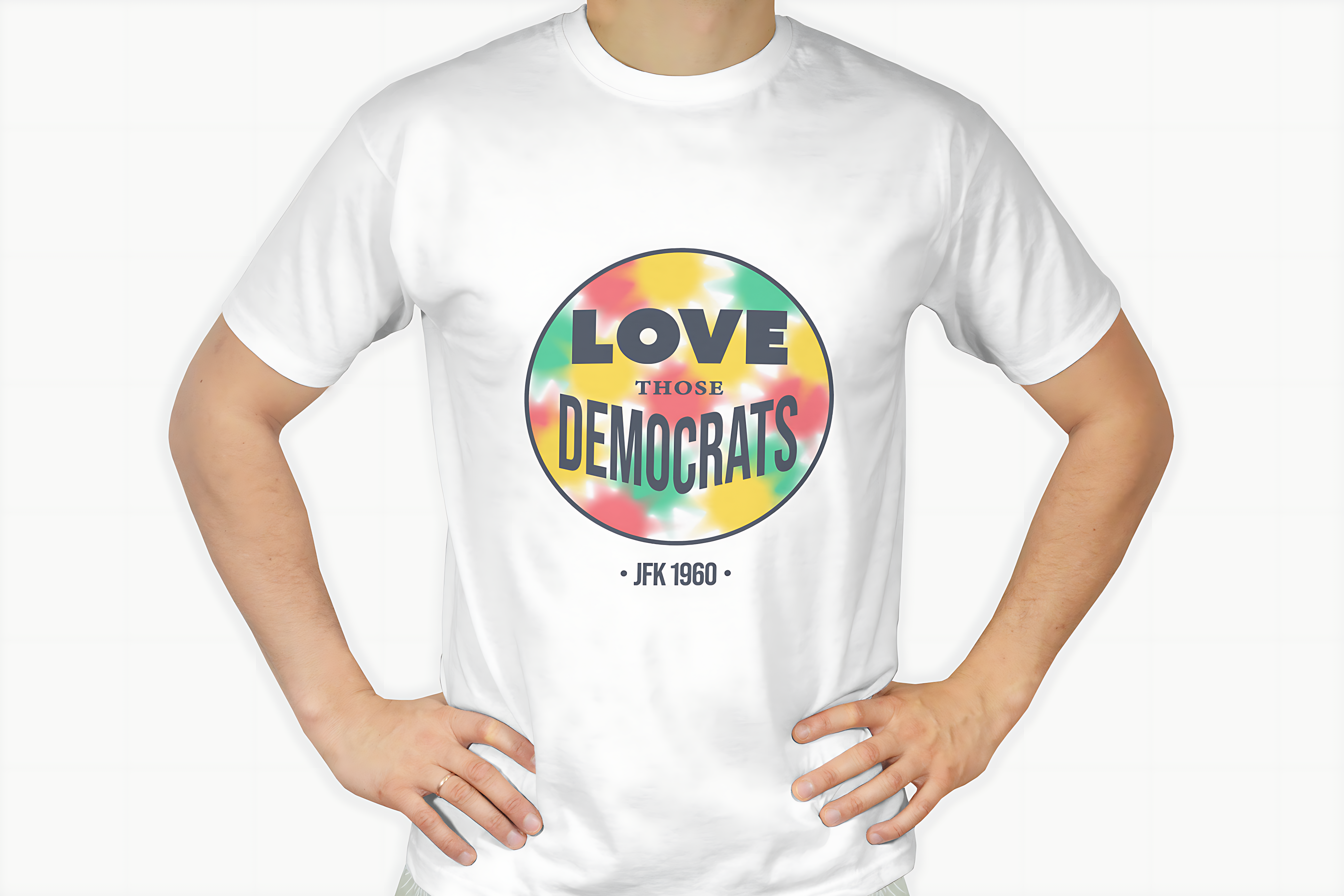 Love Those Democrats Adult Tee