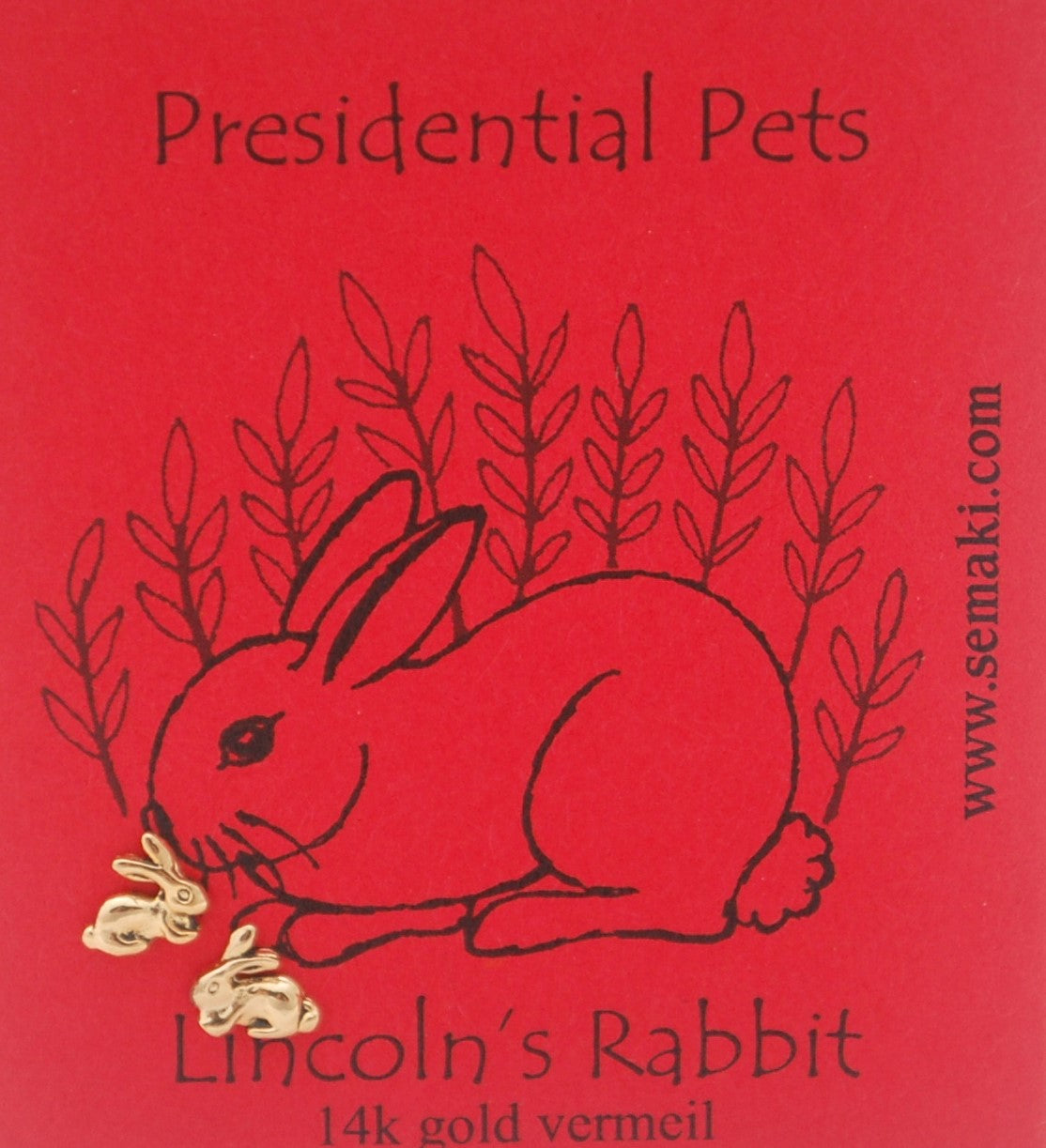 Lincoln's Rabbit Earrings