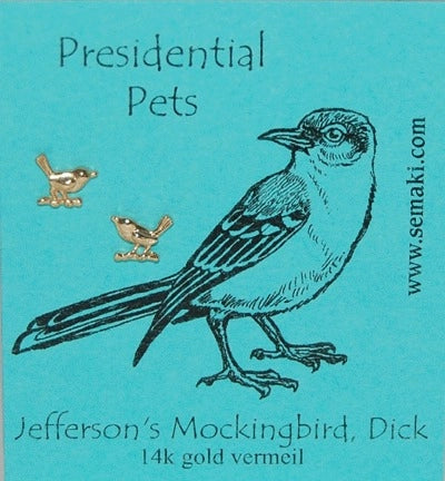 Jefferson's Mockingbird Earrings