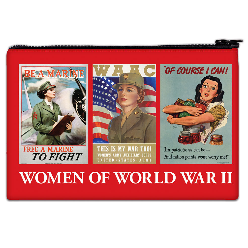 Women of WWII Zipper Pouch